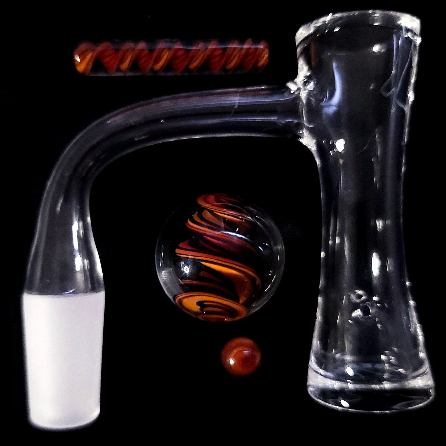 Hourglass Set - Inferno (Guya Glass)