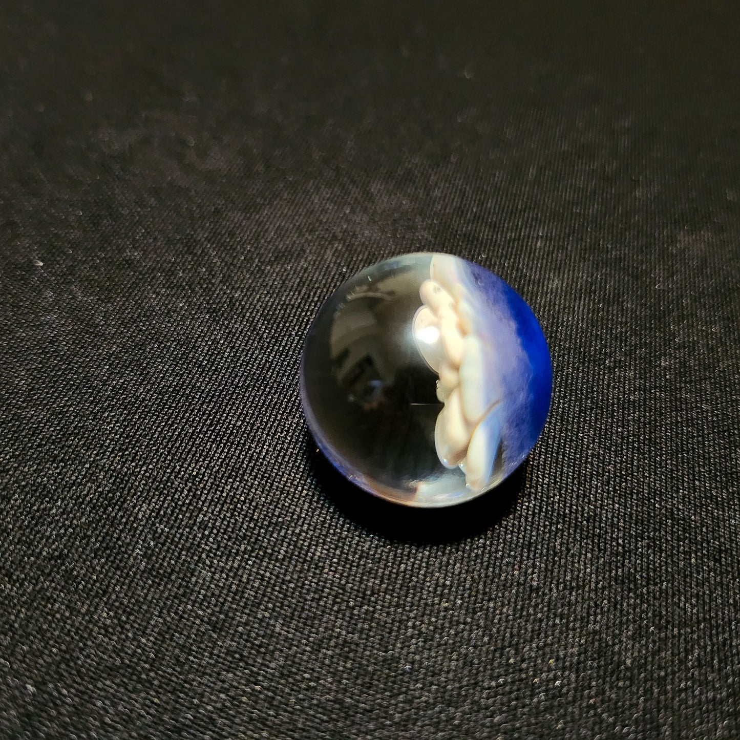 Lobotomy Orchid marble 24mm (Guya Glass) - 1 piece only