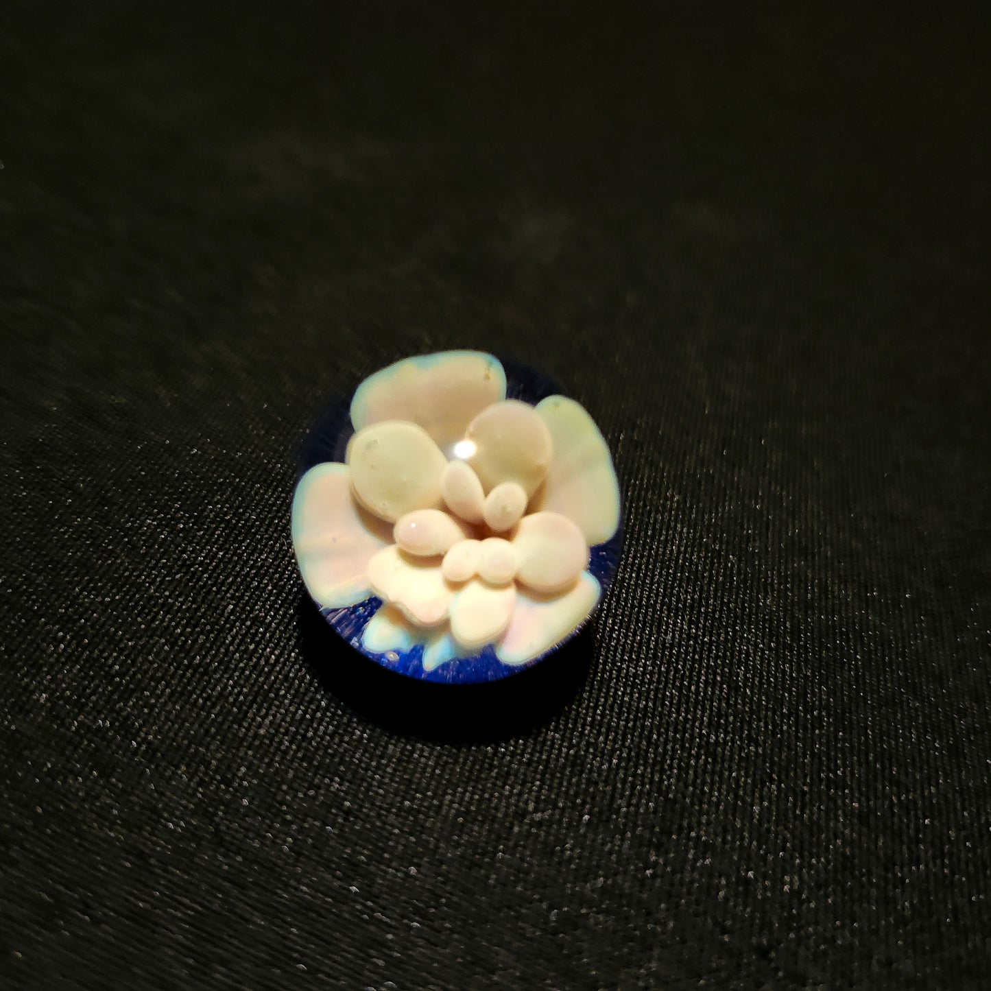 Lobotomy Orchid marble 24mm (Guya Glass) - 1 piece only
