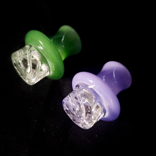 Cyclone Carb Caps - Jade & Violet