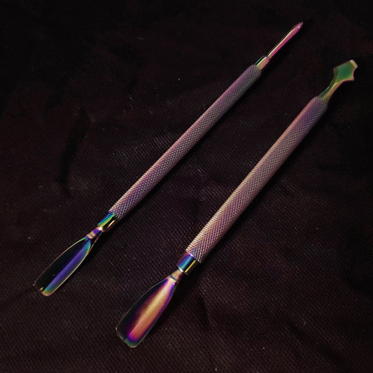 Anodized stainless Steel Dab tools - 2 variants