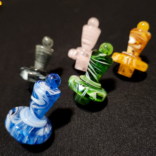Colour Top Cap 22mm - 5 colours