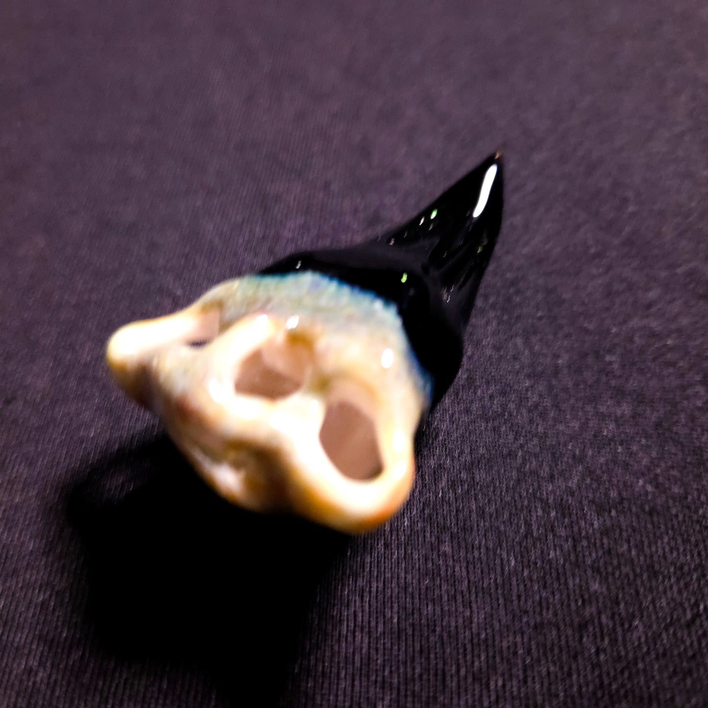 Bird skull pendant (Guya Glass) - 1 piece only