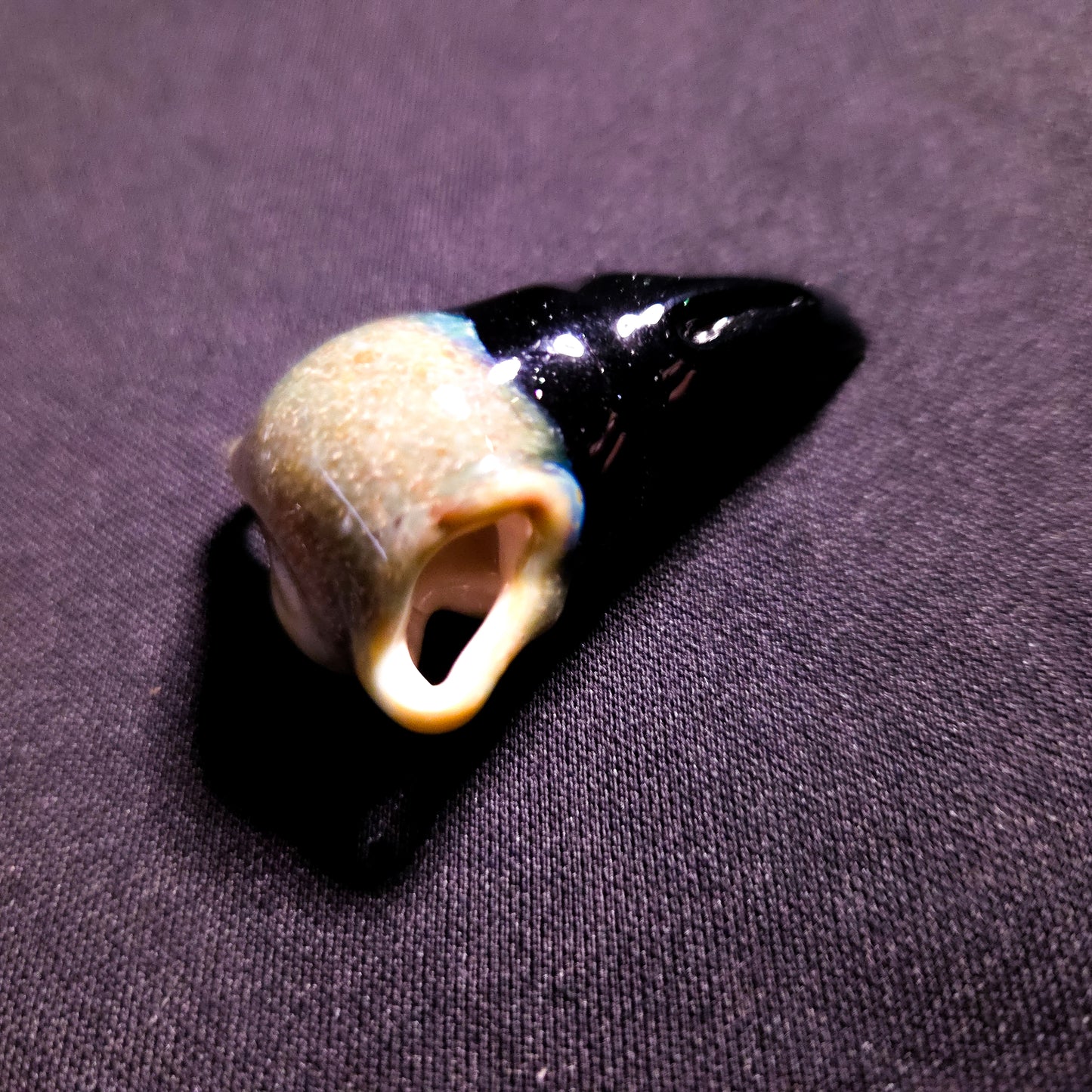 Bird skull pendant (Guya Glass) - 1 piece only