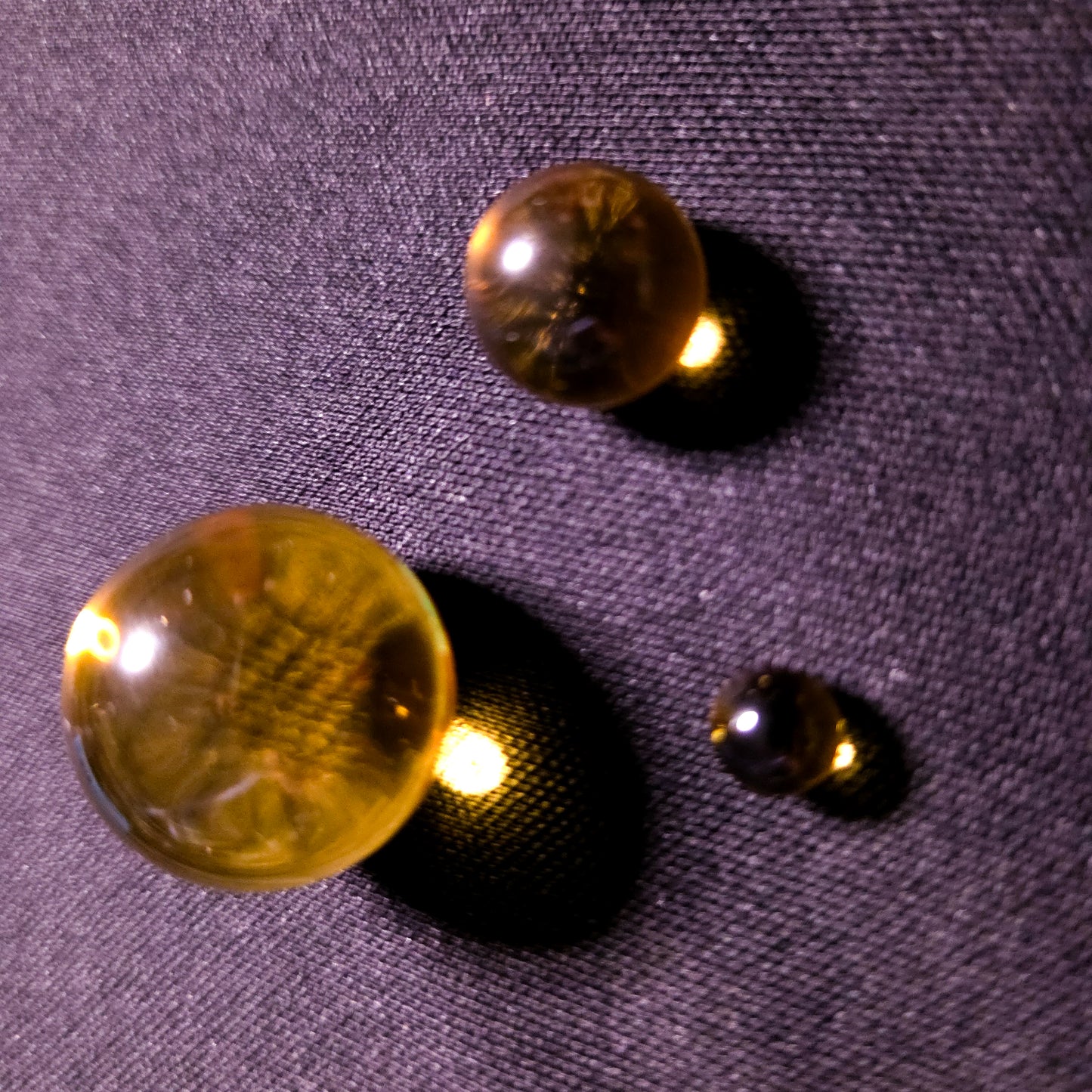 Gold marble, valve & pearl Set