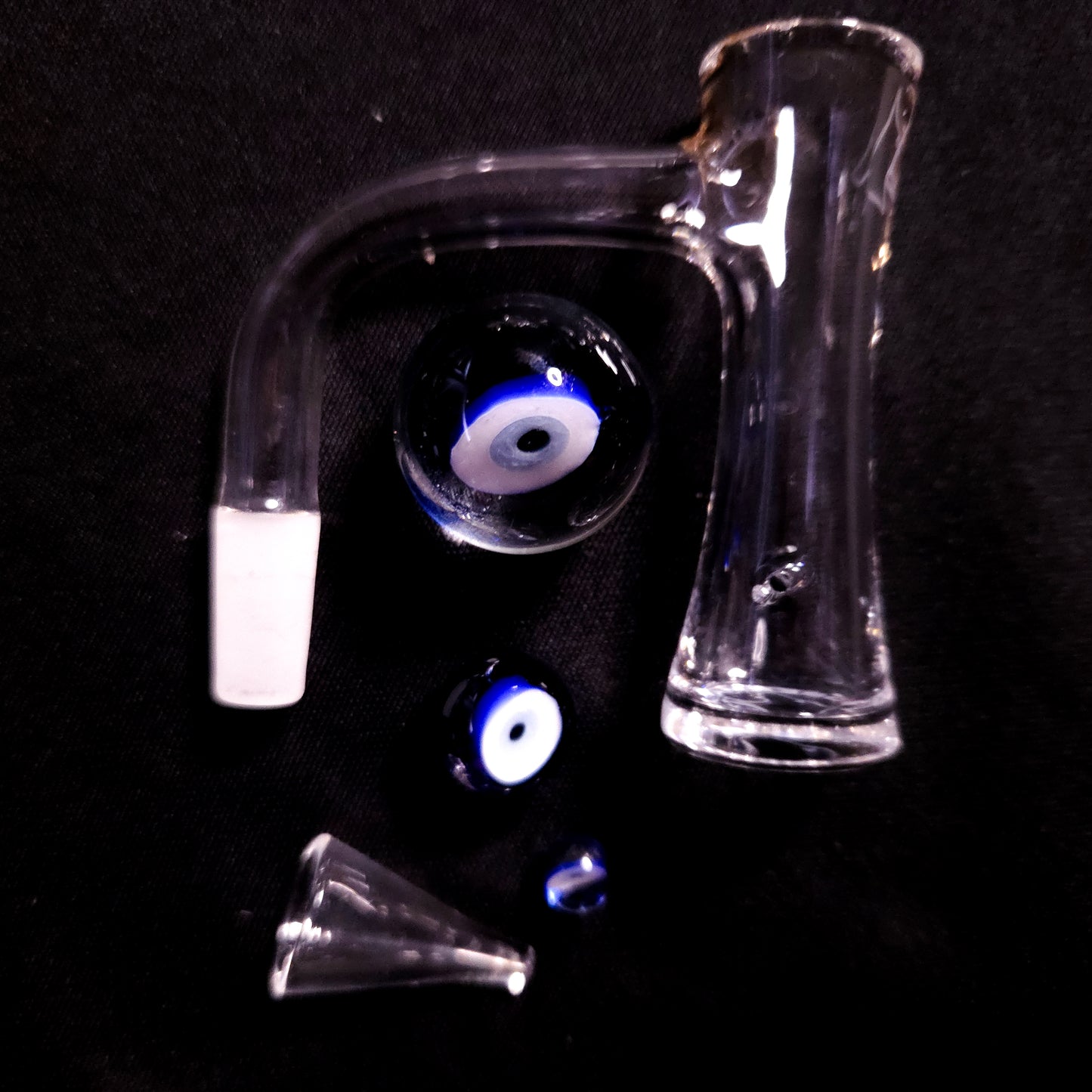 Hourglass Set - Evil Eye (Guya Glass)