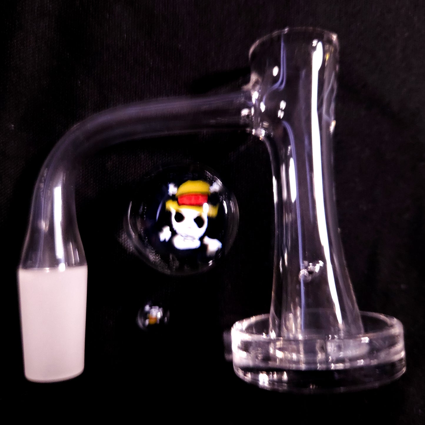 Hourglass Tower Set - Jolly Roger (Guya Glass)