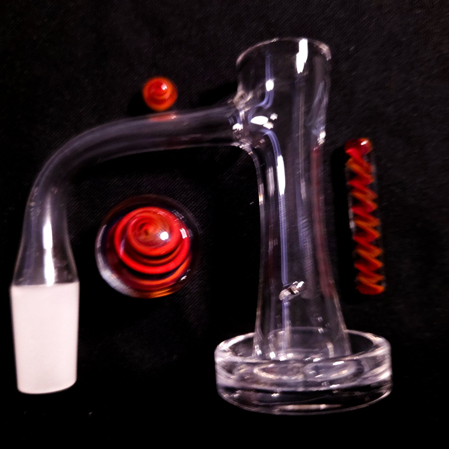 Hourglass Tower Set - Inferno (Guya Glass)