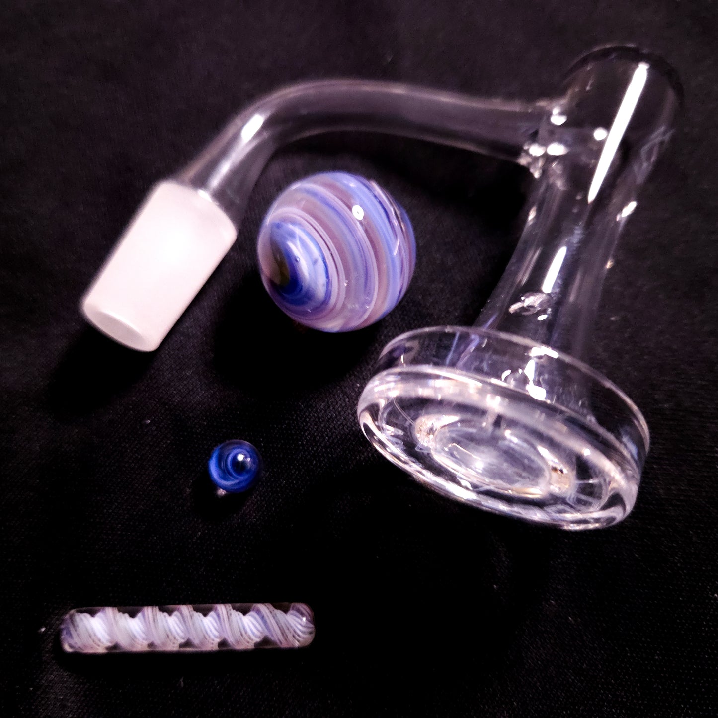 Hourglass Tower Set - DNA (Guya Glass)