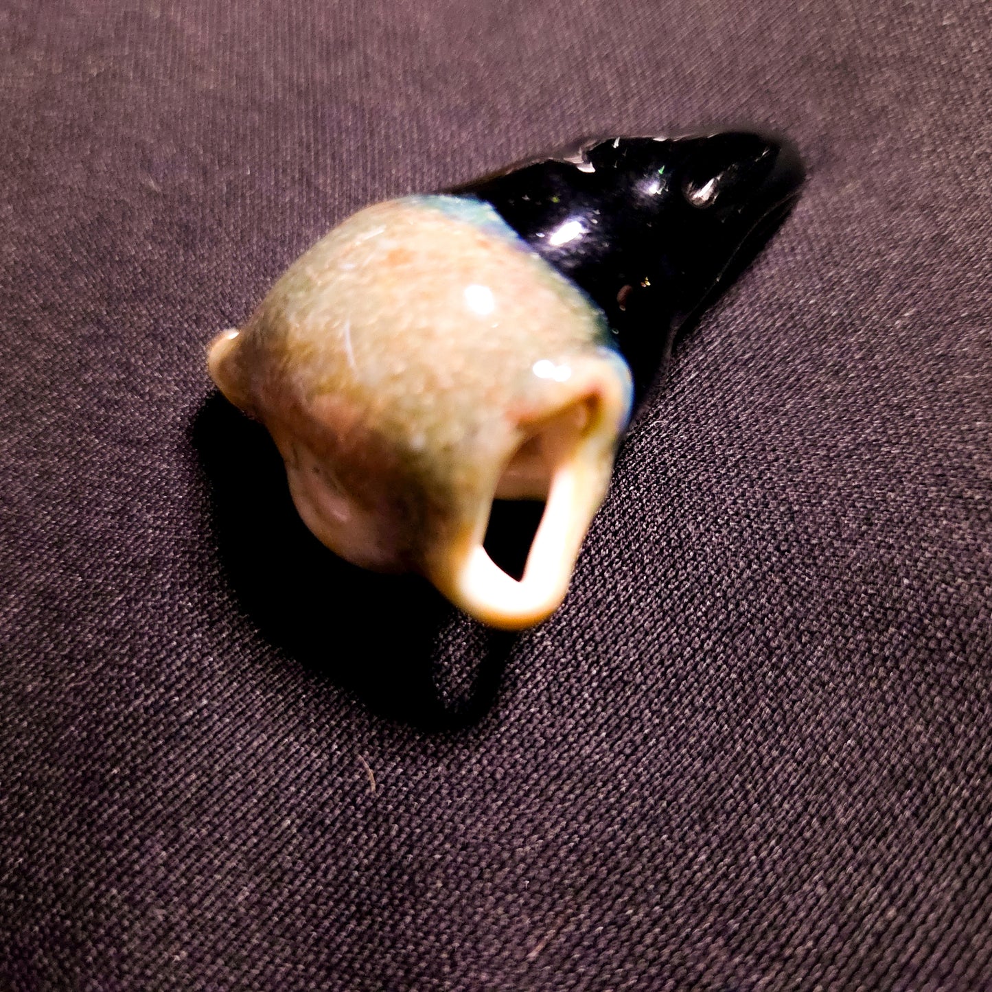 Bird skull pendant (Guya Glass) - 1 piece only