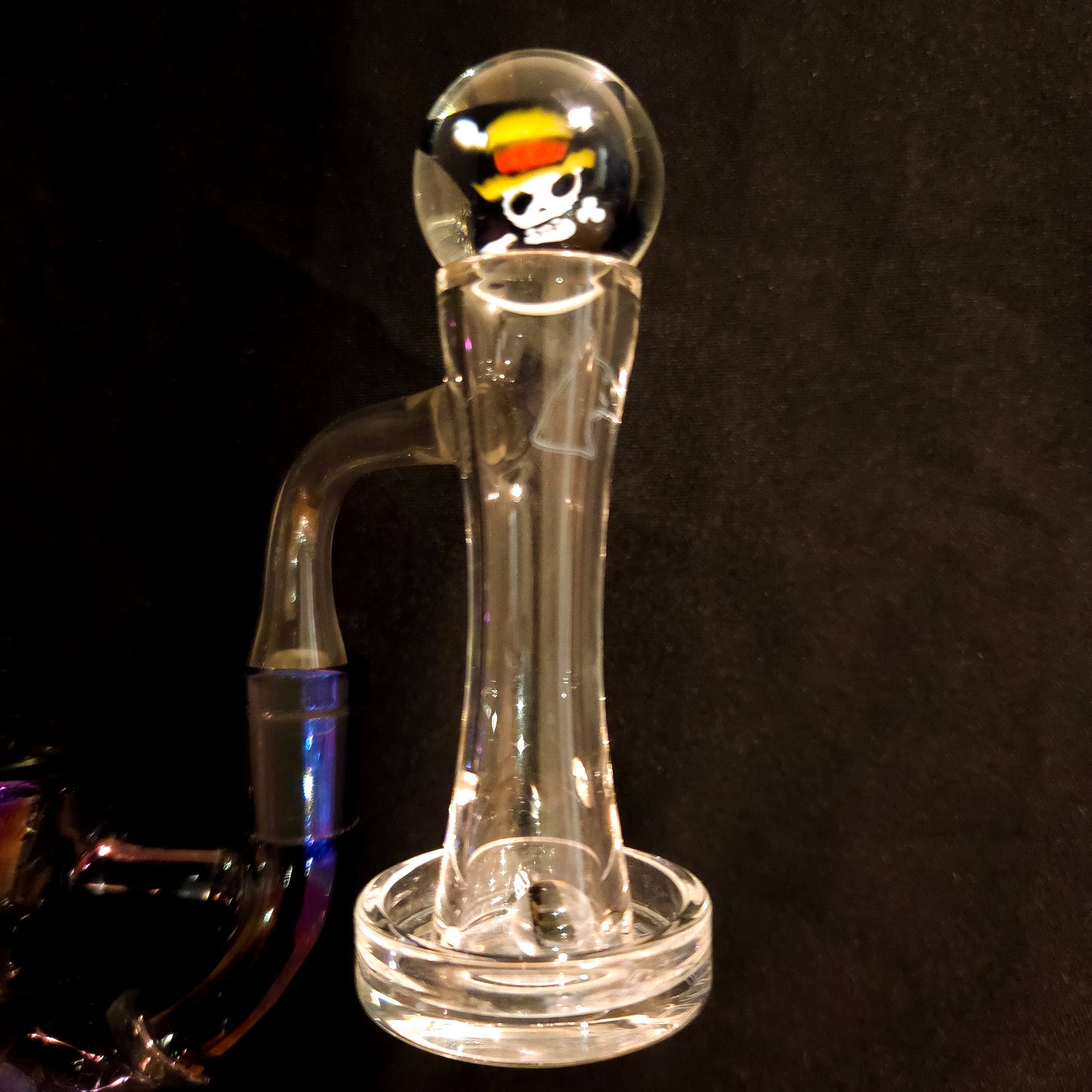 Hourglass Tower Set - Jolly Roger (Guya Glass)