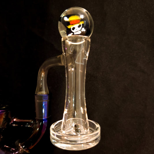 Hourglass Tower Set - Jolly Roger (Guya Glass)