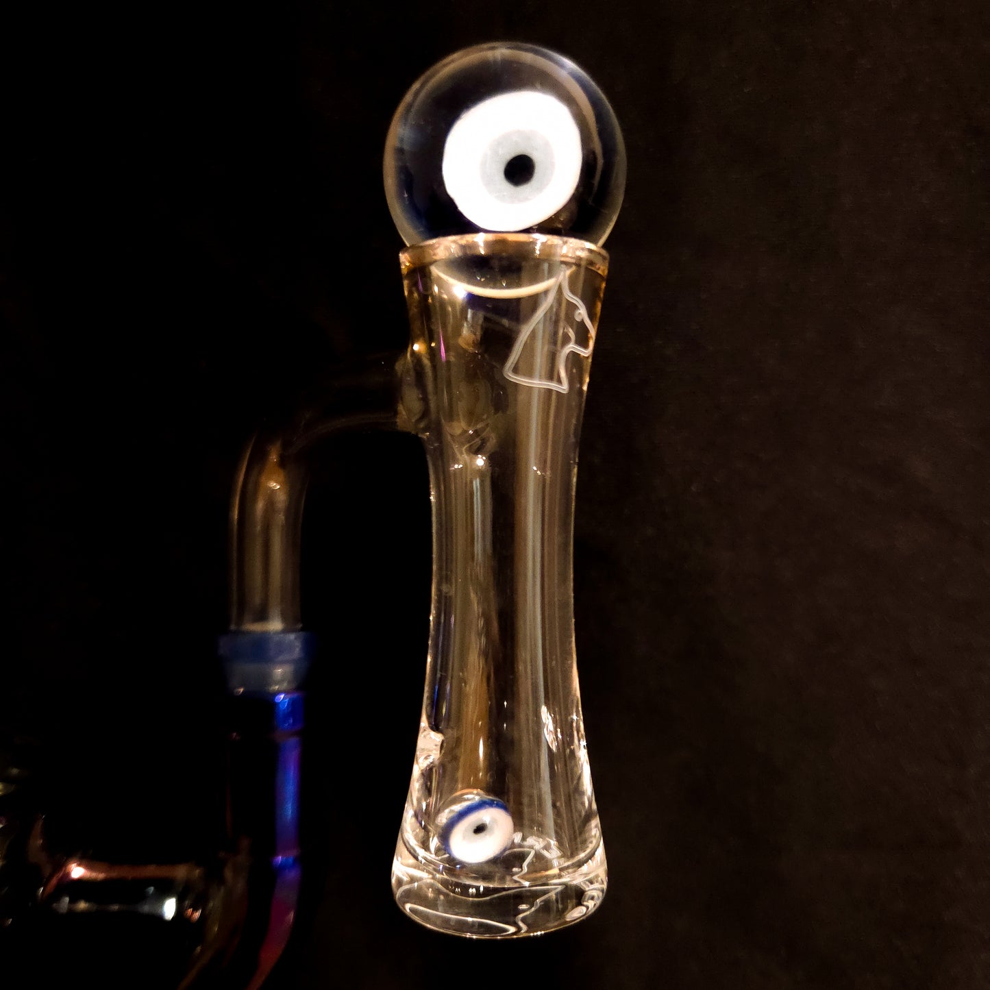 Hourglass Set - Evil Eye (Guya Glass)