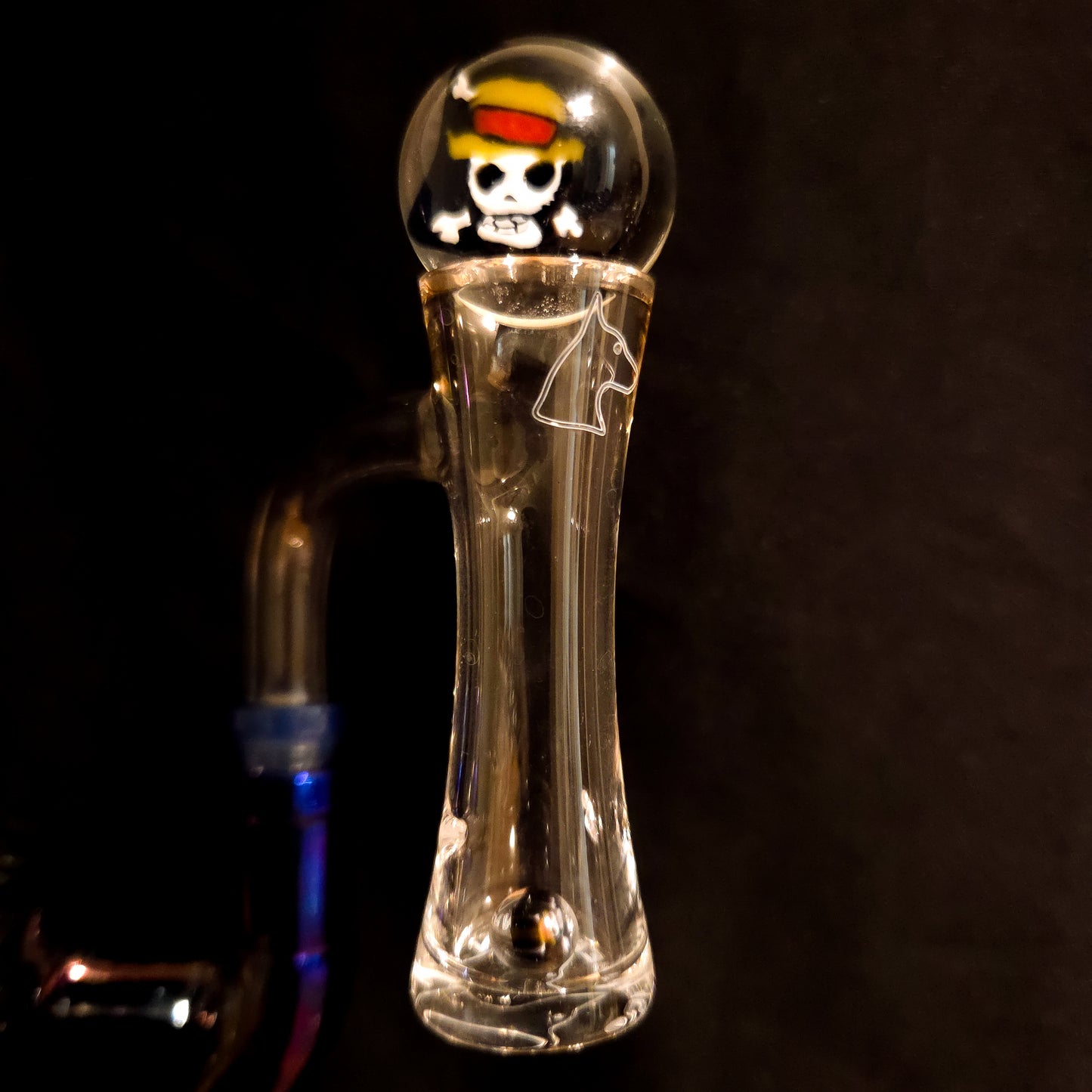 Hourglass Set - Jolly Roger (Guya Glass)